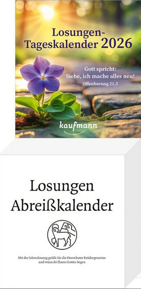Losungen-Tageskalender 2026