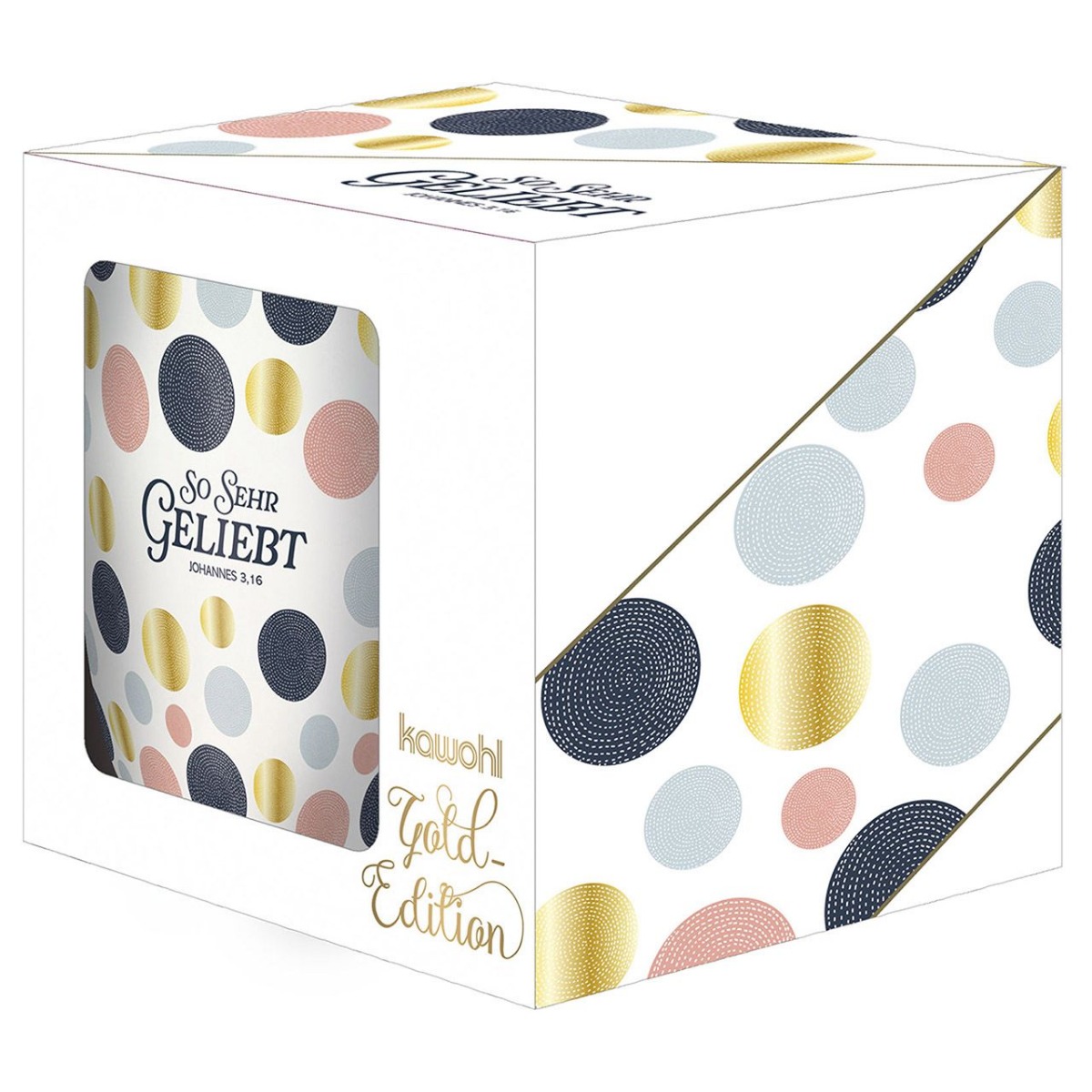 Gold-Tasse So sehr geliebt