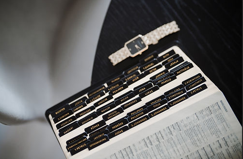 Bibel-Griffregister schwarz/gold (liebezurbibel)