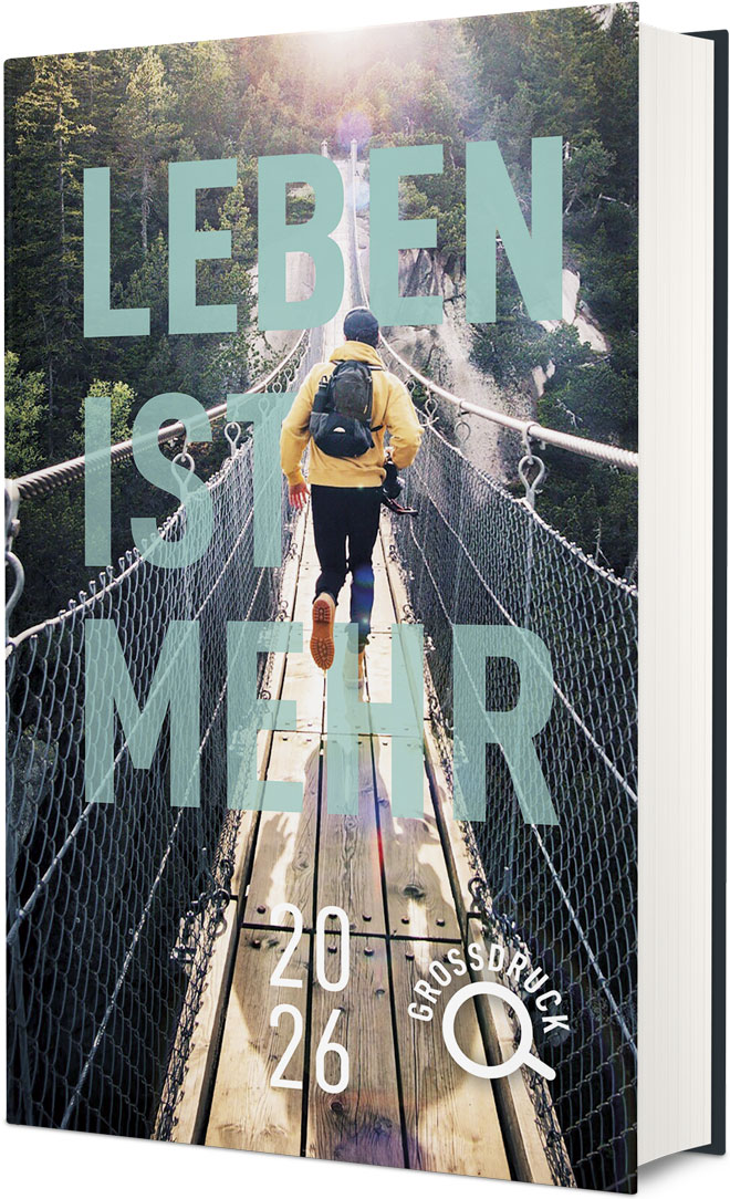 Leben ist mehr 2026 - Buchkalender Großdruck