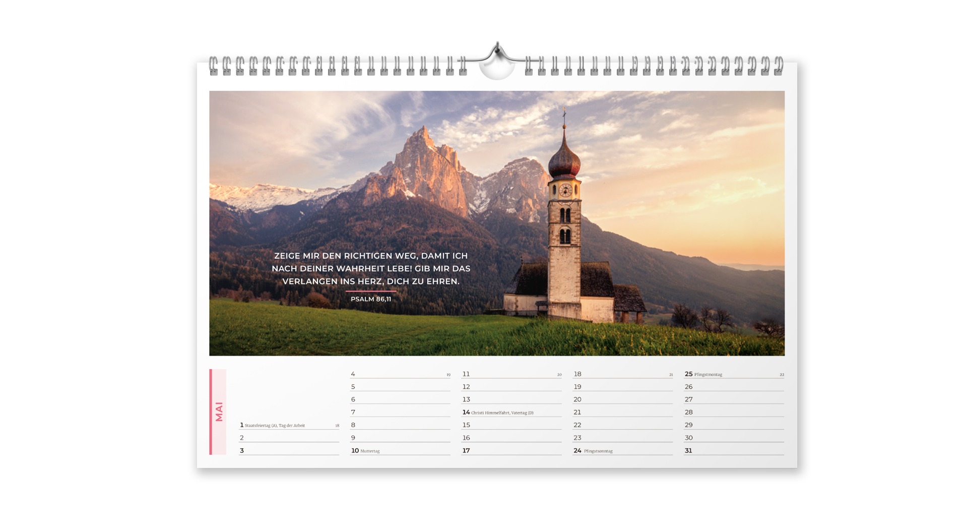 Life is more - Wandkalender mittelgroß