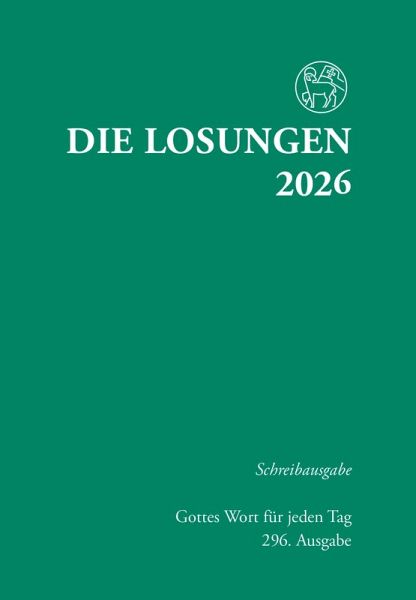 Die Losungen 2026 - Schreibausgabe