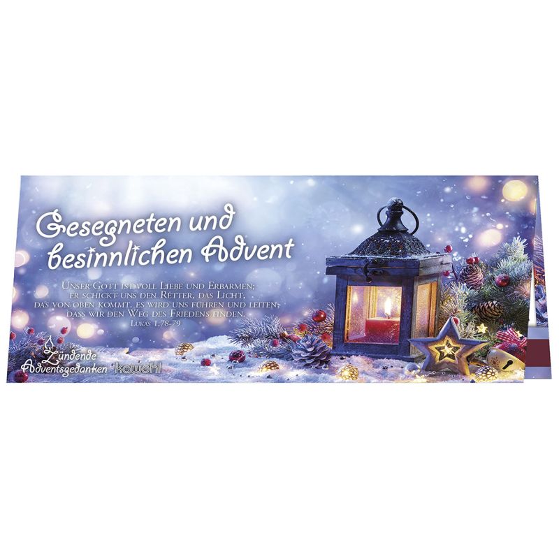 Adventsgedanke: Gesegneten und besinnlichen Advent
