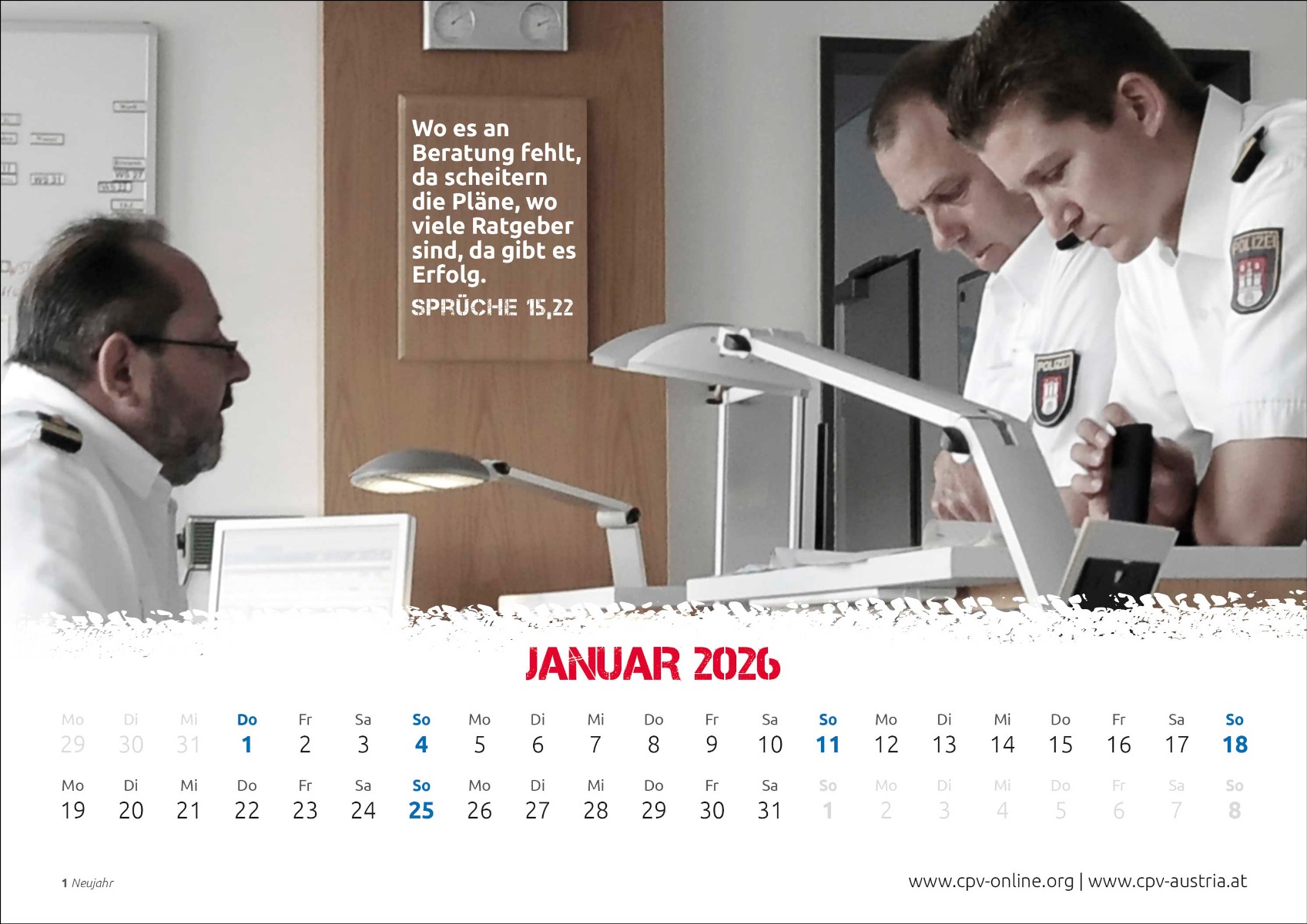 Mit Gott bei der Polizei 2026