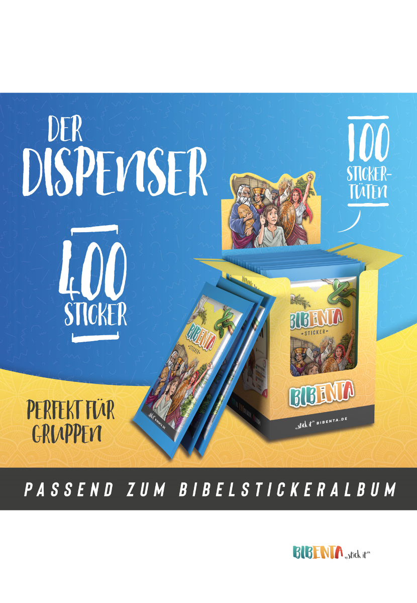 Bibenta Stickertüten - Dispenser